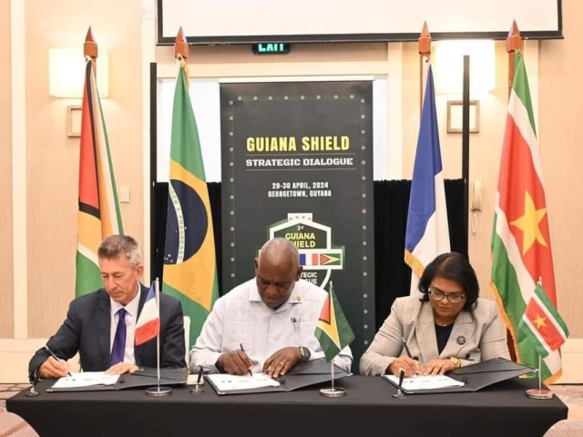 Suriname en Guyana’s blijven zich inzetten om veiligheidsdreigingen gezamenlijk aan te pakken